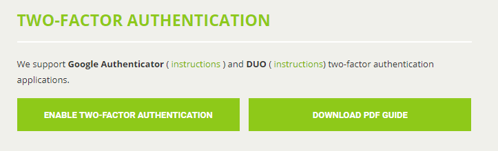 Autenticació de dos factors Bitstamp