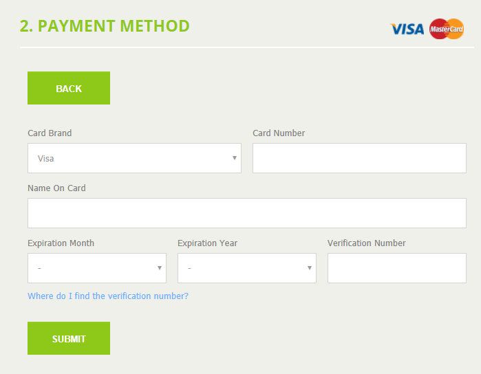 Mètode de pagament Bitstamp