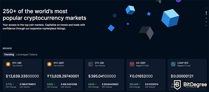 Bittrex VS GDAX: més de 250 criptomonedes.