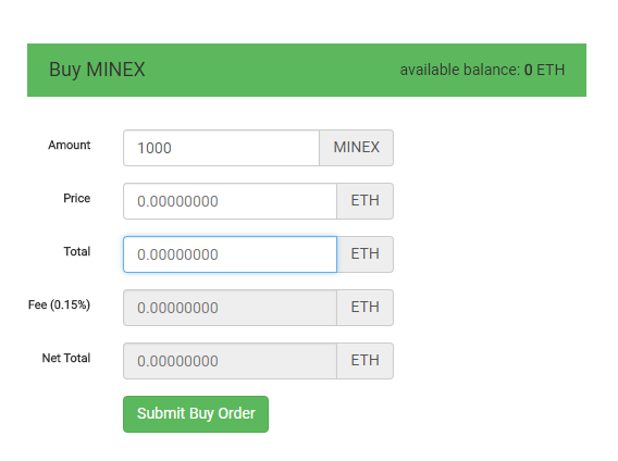 Revisió de CoinExchange: Com comprar MiNEX a Coinexchange