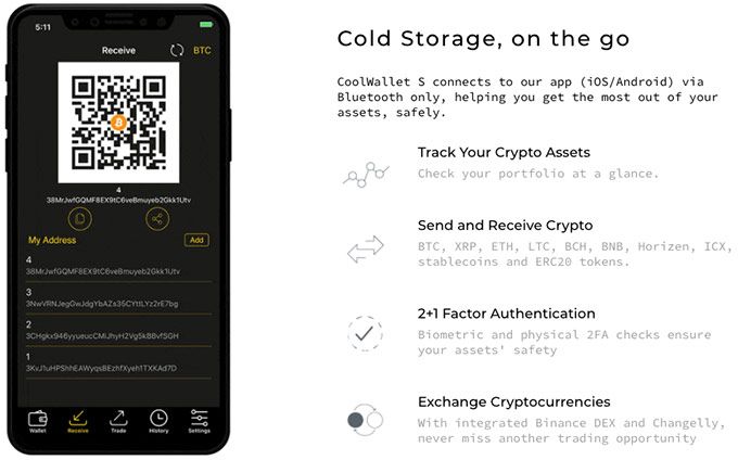 Revisió CoolWallet S: característiques.