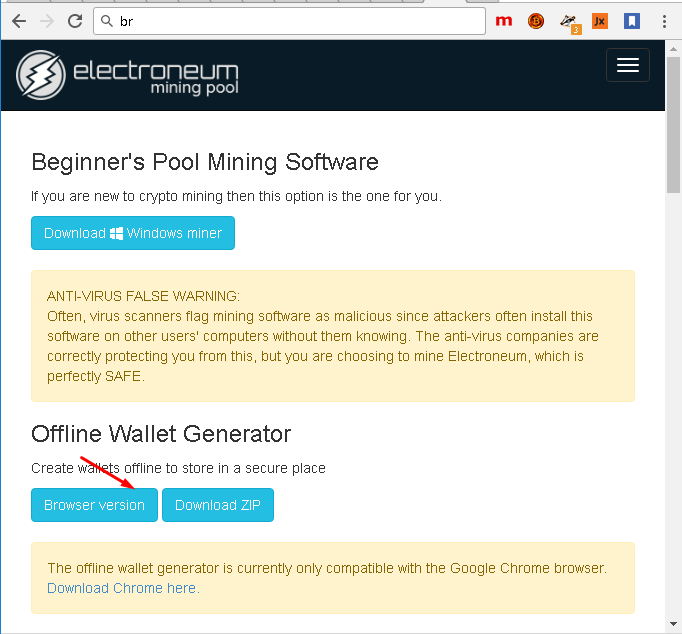 Programari de piscines de mineria Electroneum