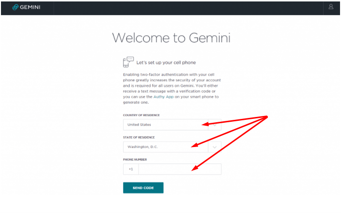 Benvingut a Gemini Exchange