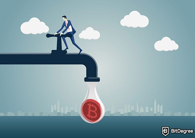 L'aixeta de Bitcoin més ben pagada: Bitcoin degoteig.