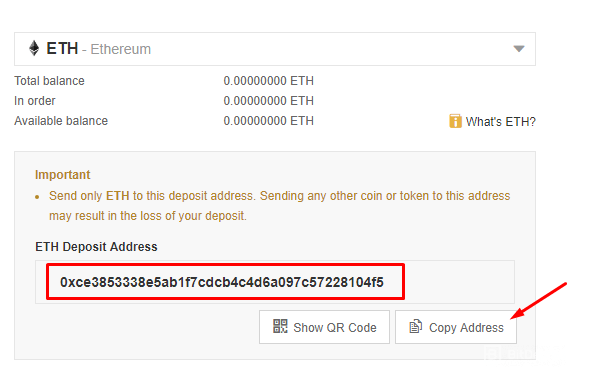 Com transferir de gdax a binance