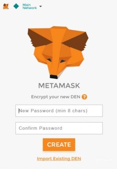 Revisió de la cartera MetaMask: inici de sessió.