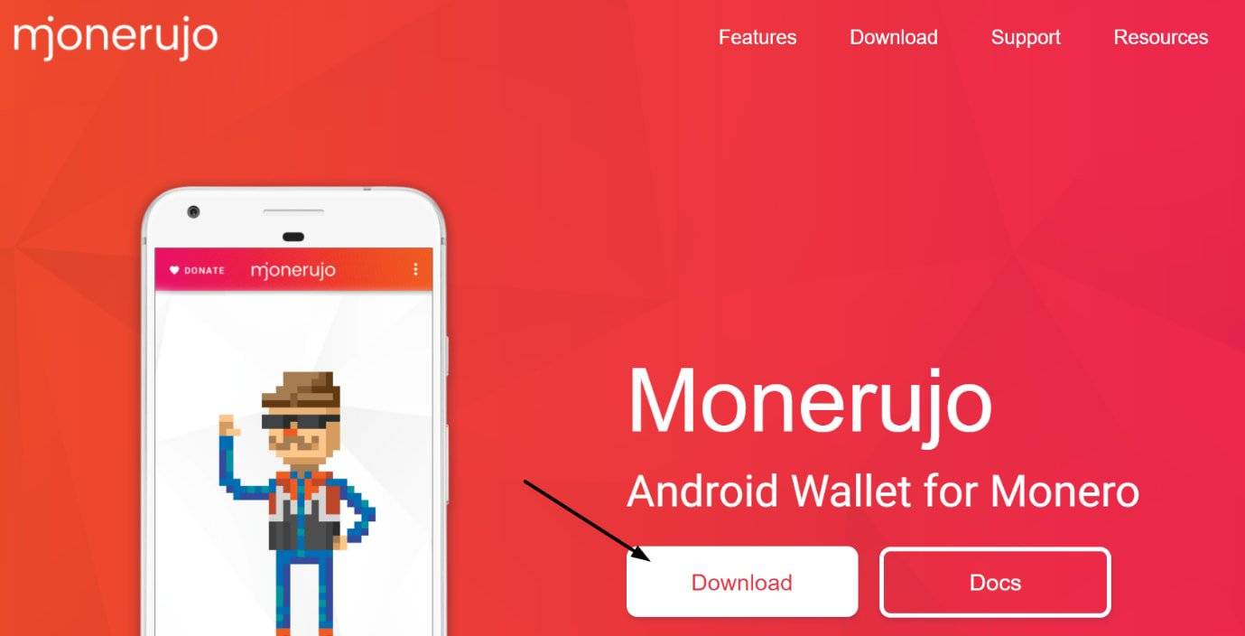 Monero mining: cartera android Mjonerujo per a Monero.