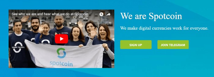 Spotcoin Neo dapp