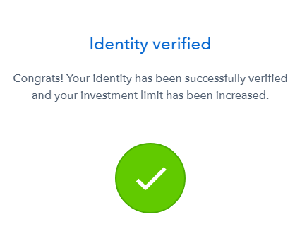 Verificació d'identitat a Coinbase