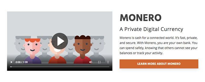 Monero: una moneda digital privada.