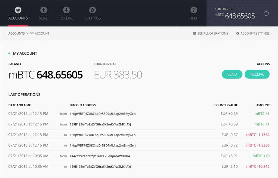 Trezor VS Ledger: compte de Ledger.