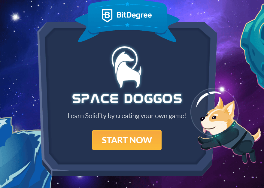 Què és un contracte intel·ligent: curs Space Doggos a BitDegree.