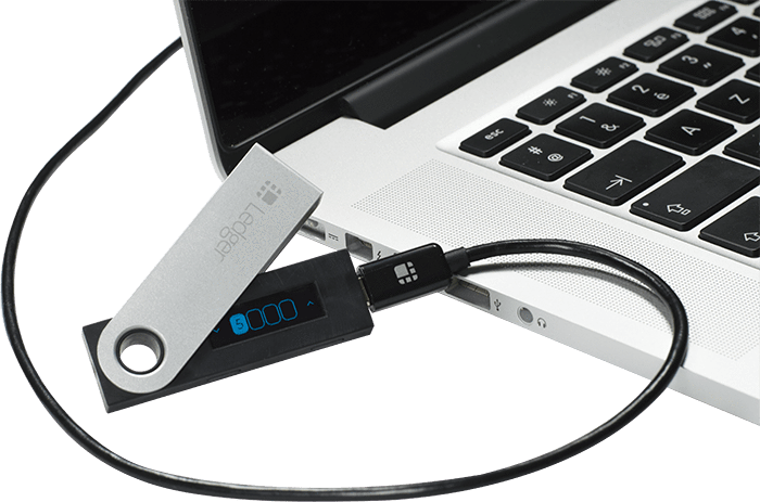 Què és Litecoin: cartera de maquinari Ledger Nano S.