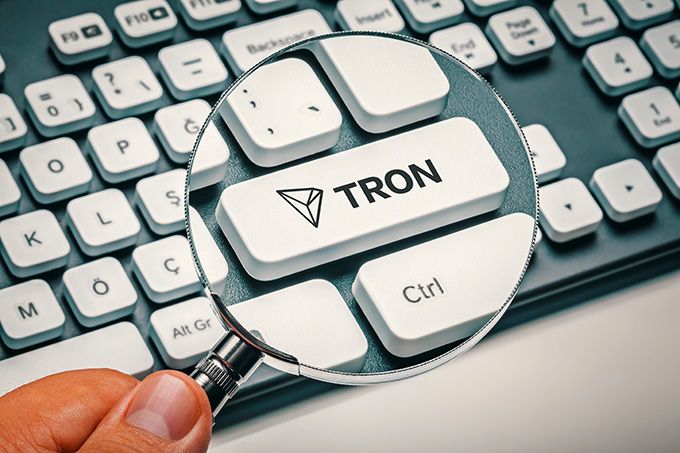 Què és Tron Coin: la tecla Tron d’un teclat.