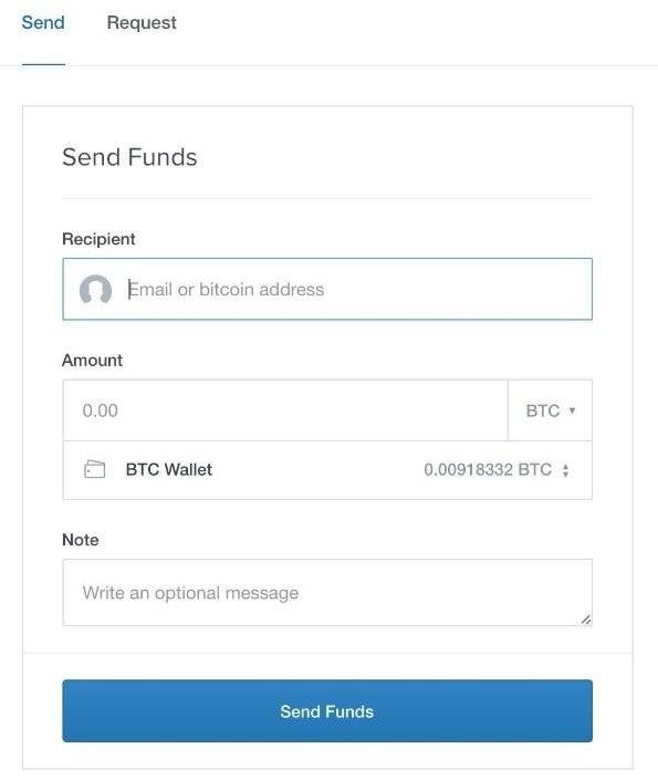 com enviar criptomoneda a coinbase